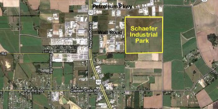 Schaefer Industrial Park Aerial Map