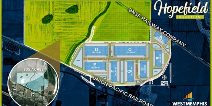 Hopefield Industrial Park Site Map