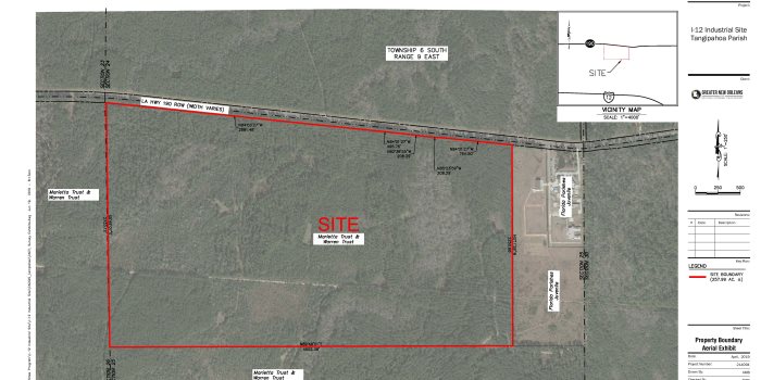 I-12 Industrial Site Boundary Aerial--#3